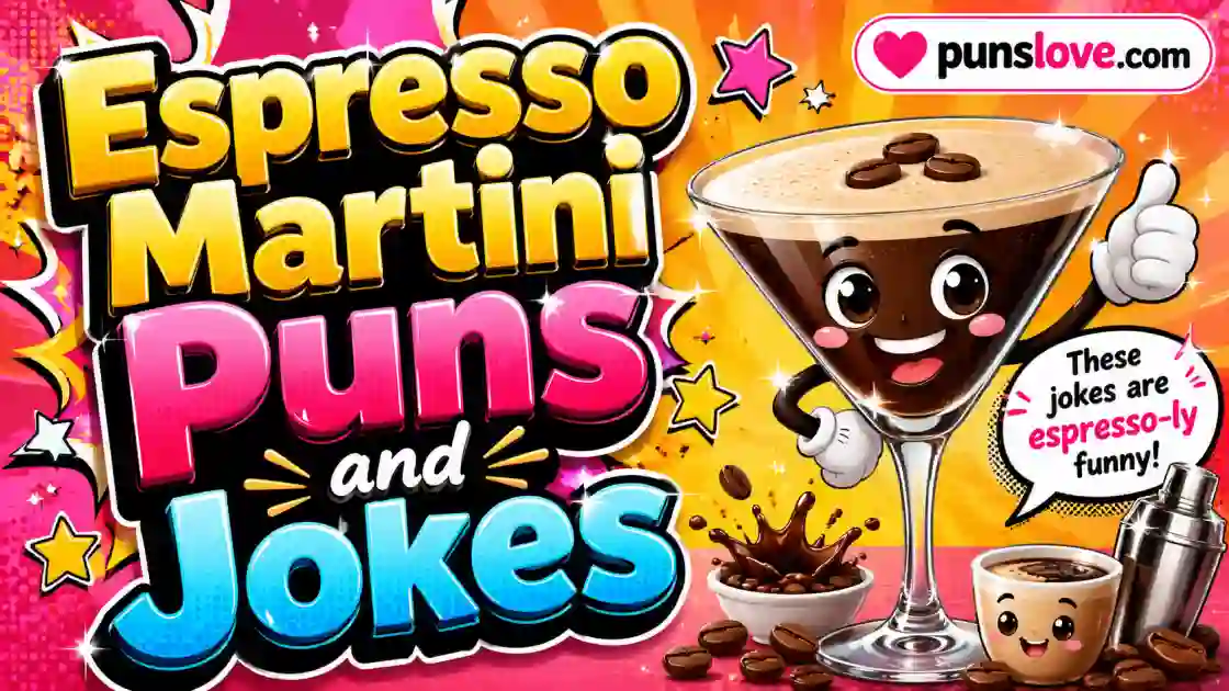 Espresso Martini Puns and Jokes