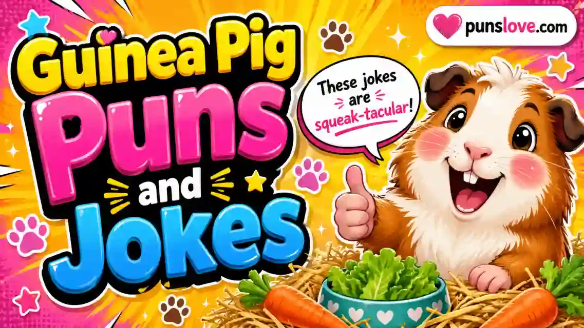 Guinea Pig Puns & Jokes