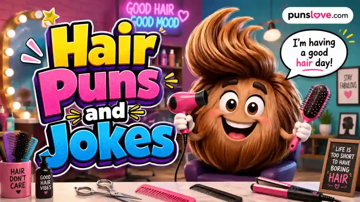 Hair Puns and Jokes