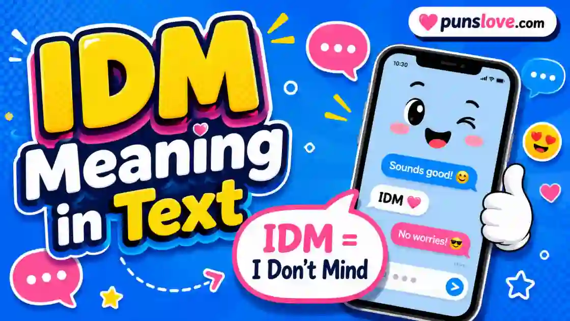 IDM Meaning in Text
