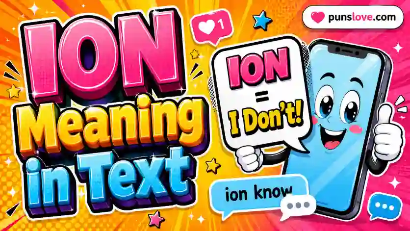ION Meaning in Text