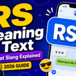 RS Meaning in Text
