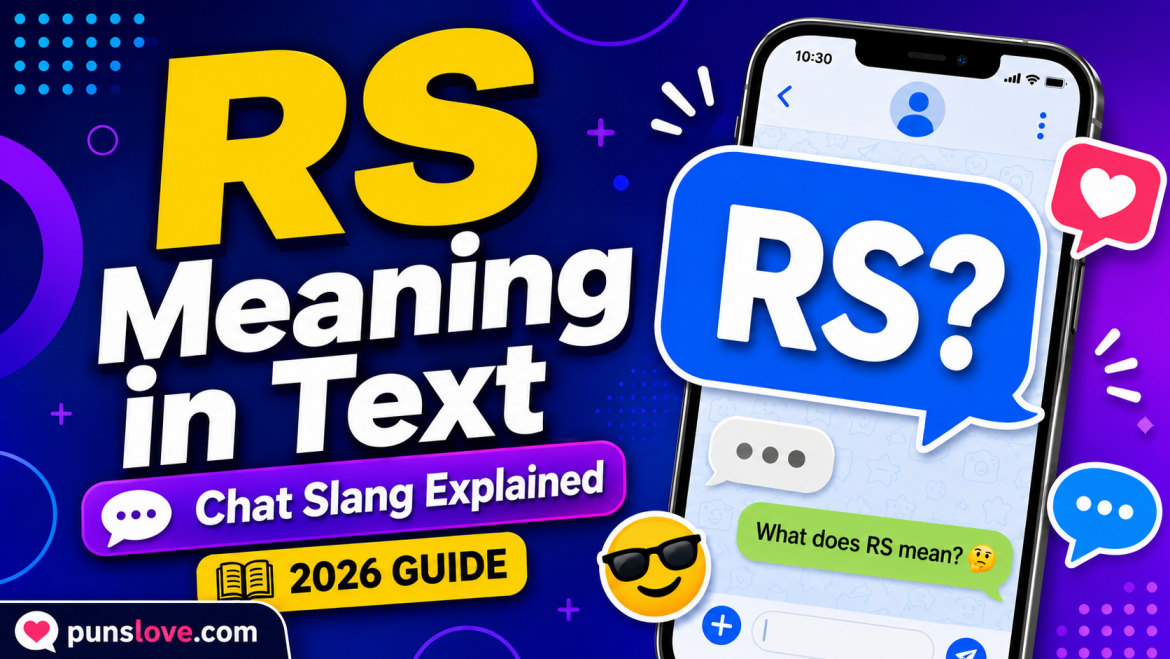 RS Meaning in Text