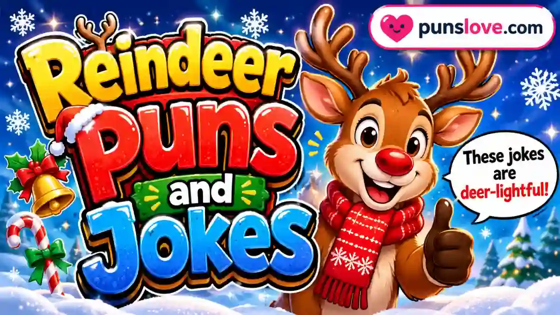 Reindeer Puns and Jokes