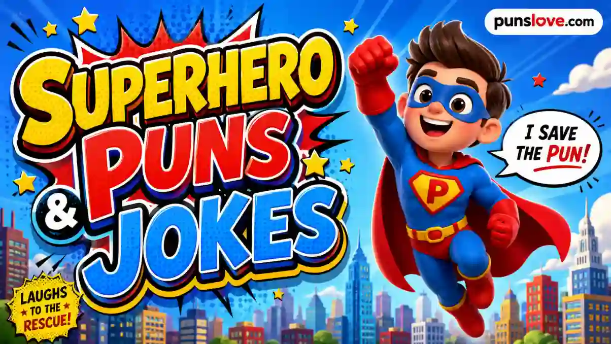 Superhero Puns & Jokes 