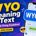 wyo meaning in text