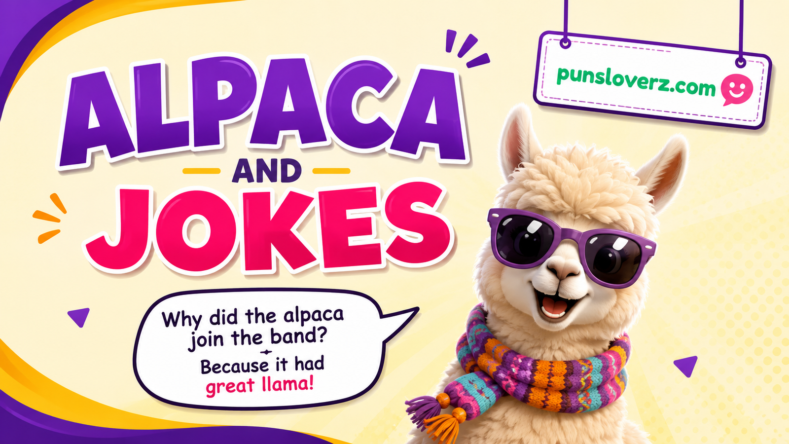 100+ Funny Alpaca Puns and Jokes