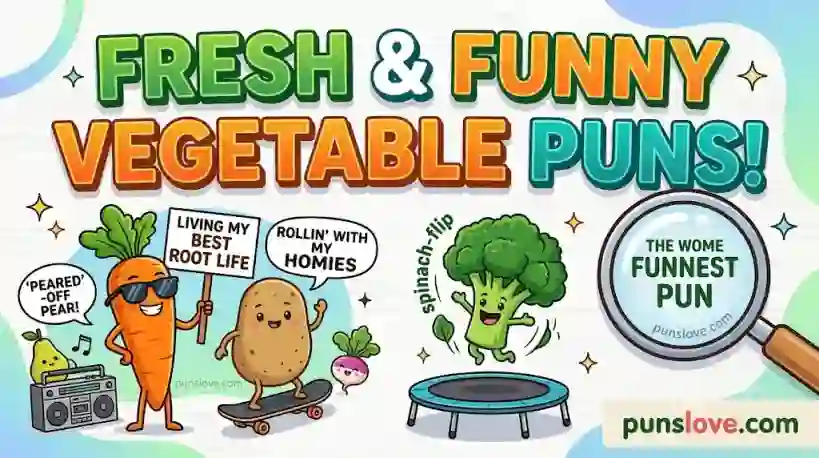 Fresh and Funny Vegetable Puns