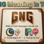 GNG Meaning in Text