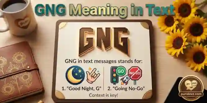 GNG Meaning in Text