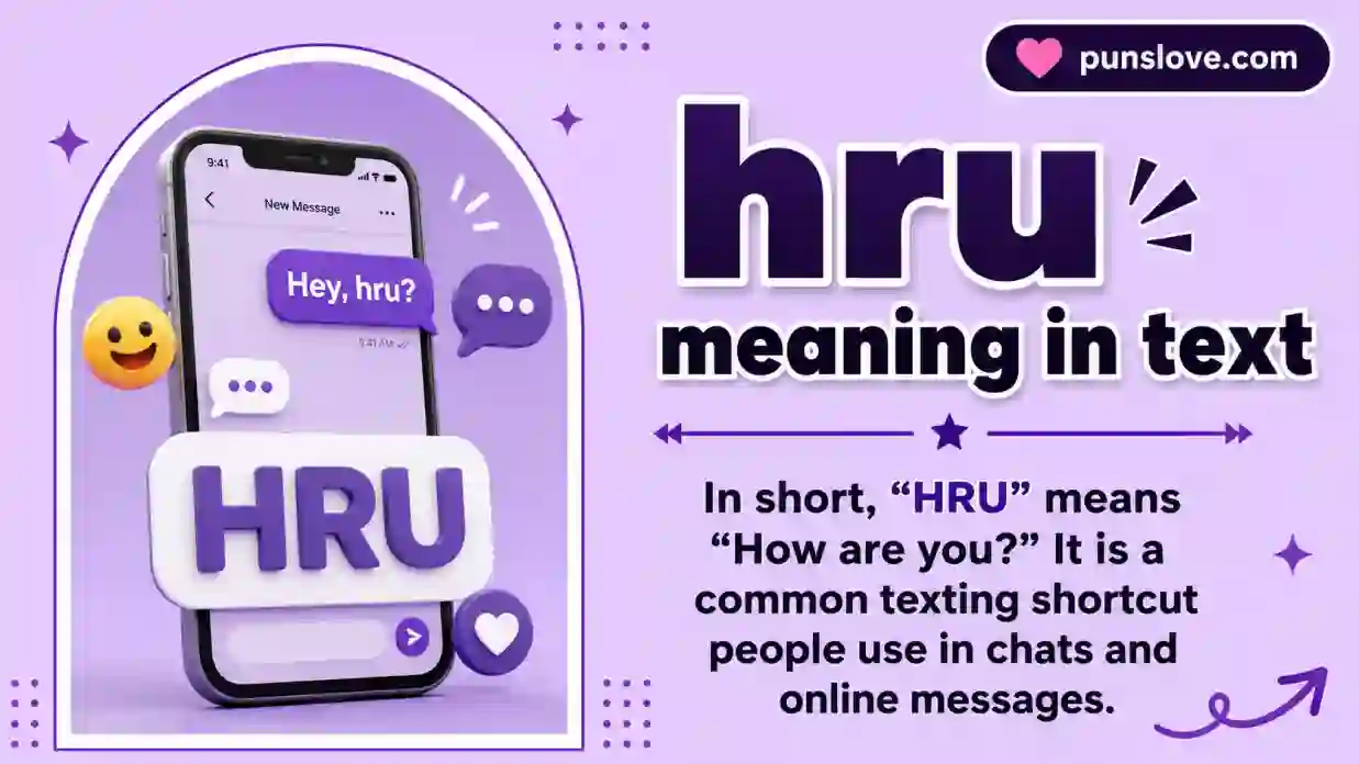 HRU Mean in Text
