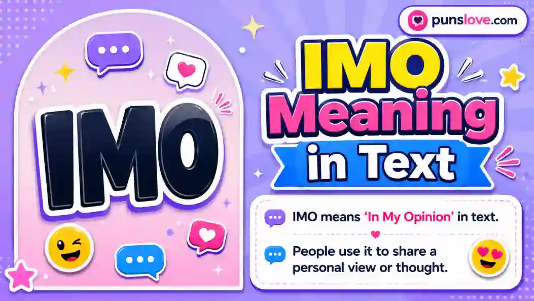 IMO Mean in Text