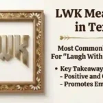 LWK Meaning in Text