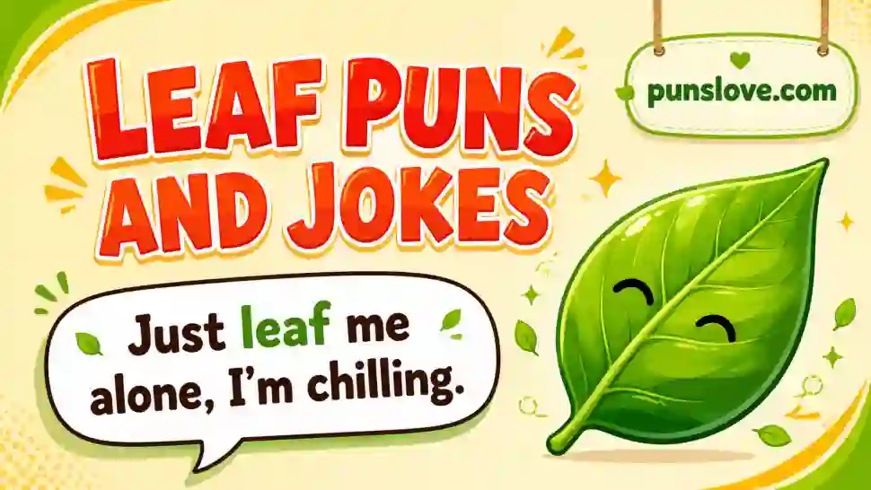 Leaf Puns and Jokes