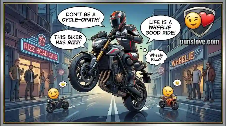 Motorcycle Puns