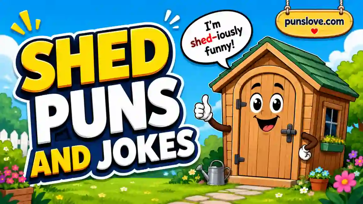 Shed Puns and Jokes
