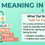 TTYL Mean in Text