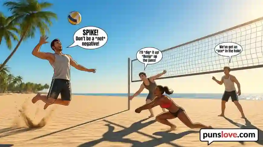 Volleyball Puns 