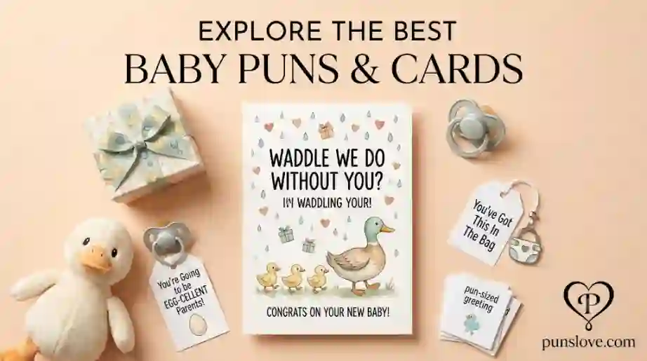 Baby Shower Puns and Celebration Setup